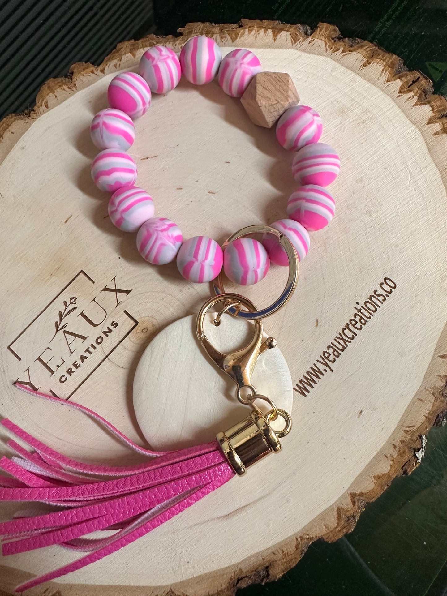 SILICONE KEYCHAIN BRACELET