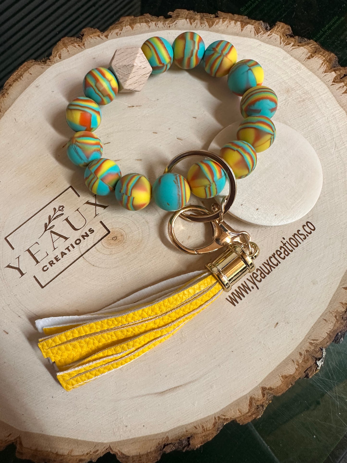 SILICONE KEYCHAIN BRACELET