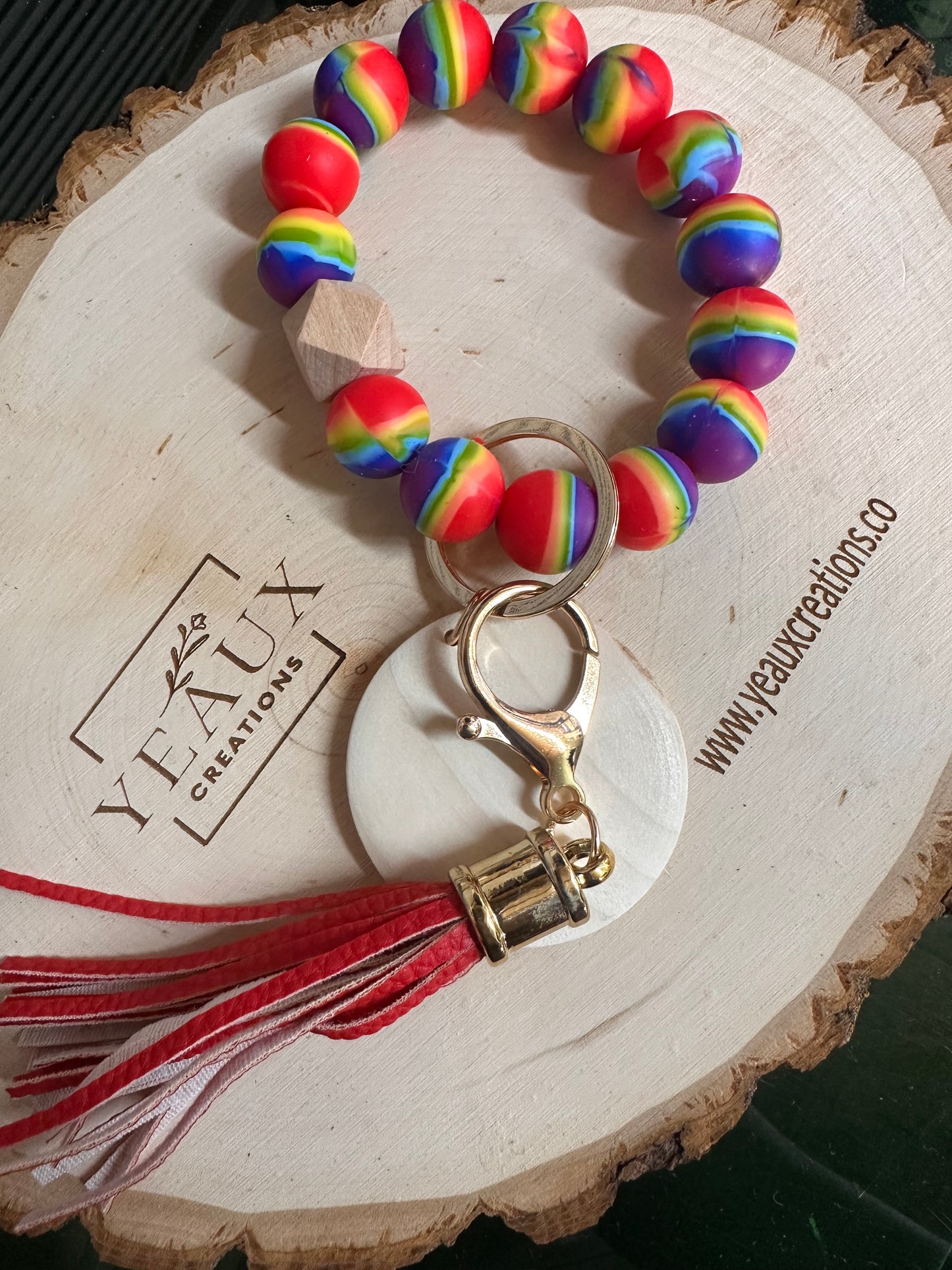 SILICONE KEYCHAIN BRACELET