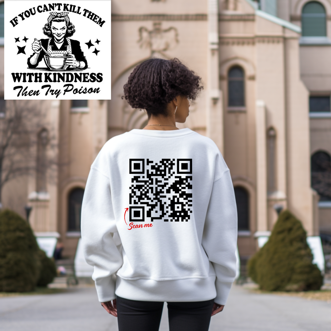 DTF TRANSFER BUNDLE- NAUGHTY AND NICE QR CODE