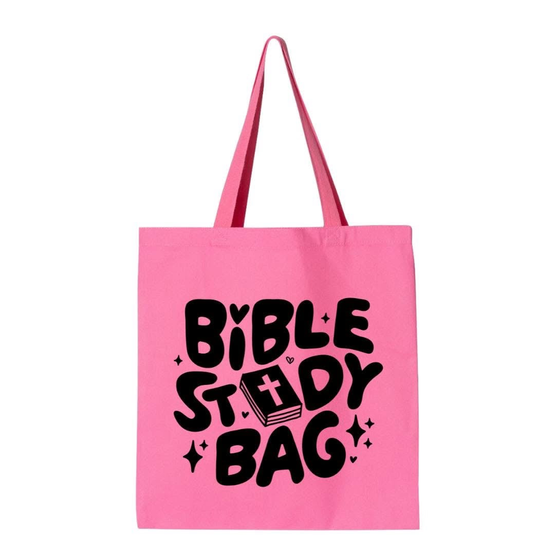 My Bible Study Bag Tote Bag, Religious, Shopping, Church