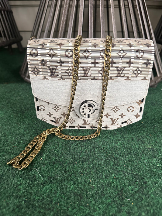 LUXURY  WOOD PURSE