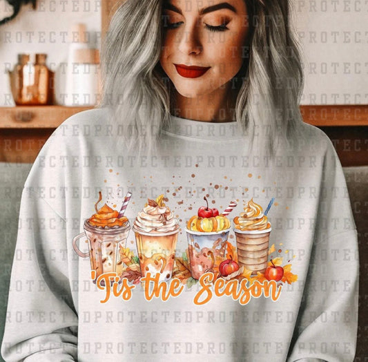 "Tis The Season" Pumpkin Spice Tee, Long Sleeve, Short Sleeve, Sweatshirt , Graphic Tee