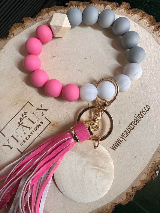 SILICONE KEYCHAIN BRACELET