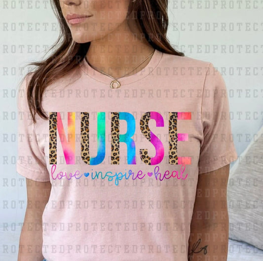 DTF Transfer-  Nurse Cheetah