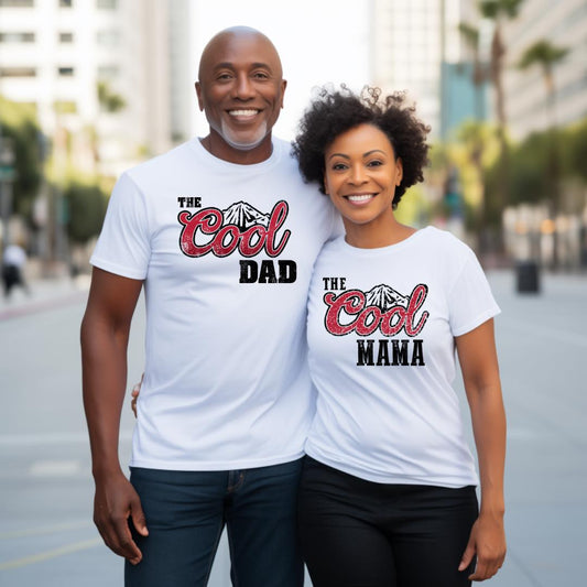 Cool mom, Cool Dad Graphic Tees, Mom, Dad, Parents, Men, Women, Unisex T shirt, Soft