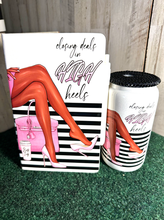 "Closing Deals in High Heels" Journal only, Realtor, Negotiator, Close Deals
