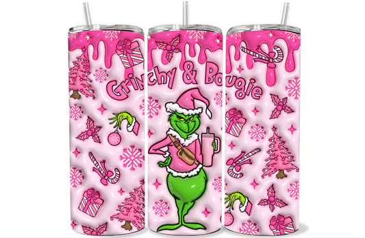 20 0Z SUBLIMATION TRANSFER - GRINCHY AND BOUGIE